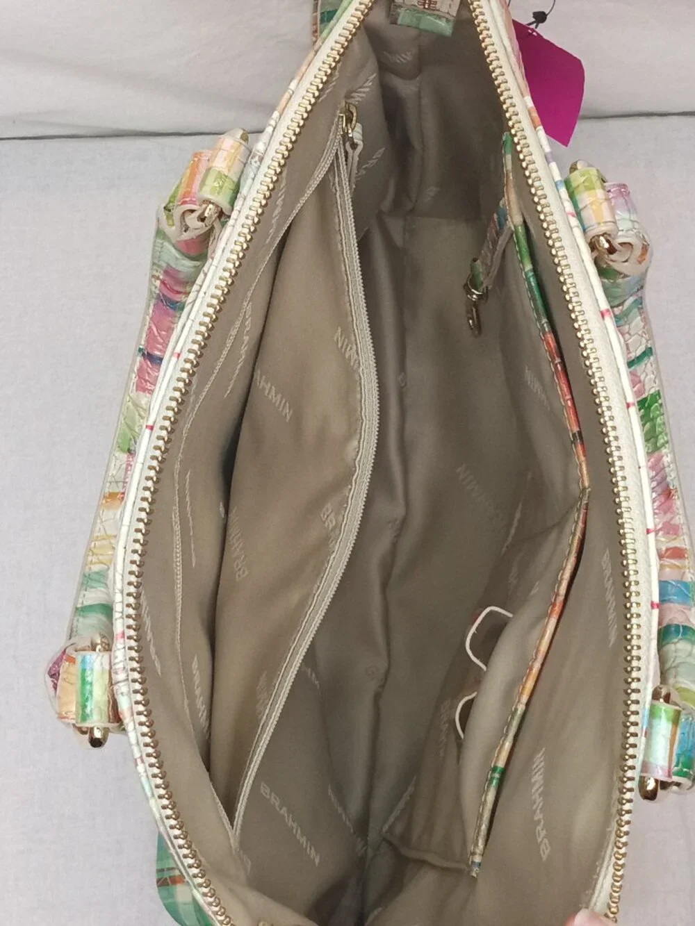 Brahmin Satchel with Crossbody Strap